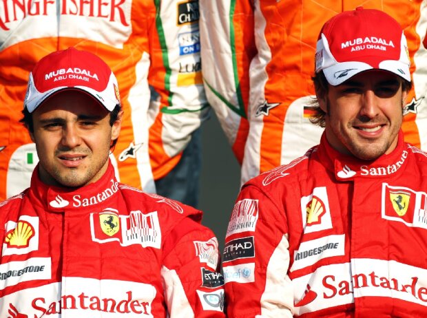 Titel-Bild zur News: Felipe Massa, Fernando Alonso