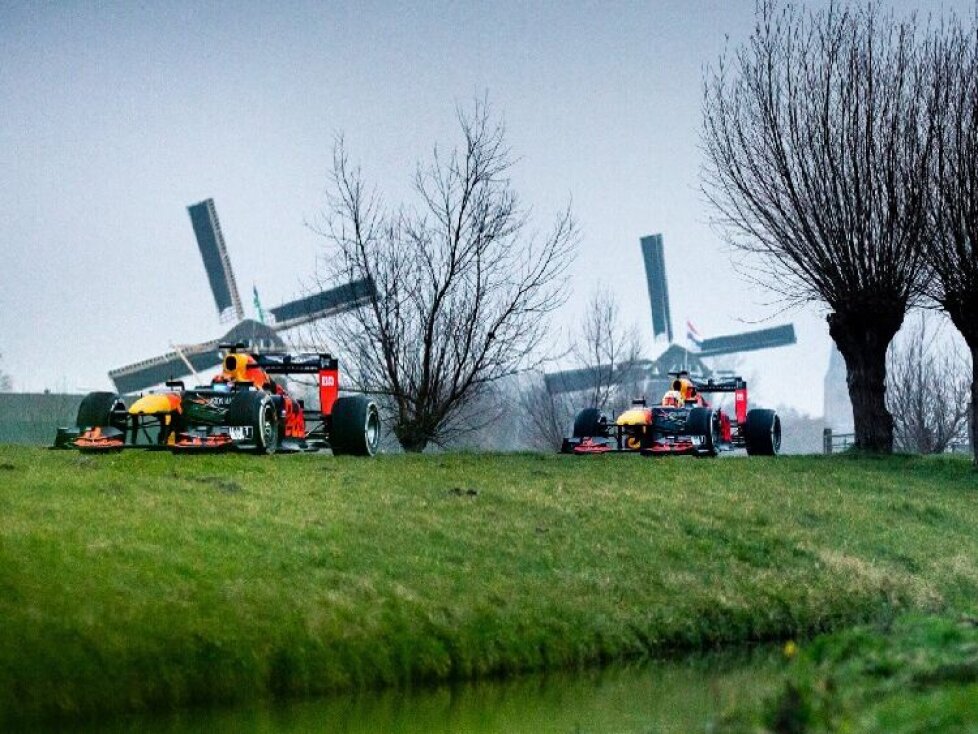 Max Verstappen, Alex Albon
