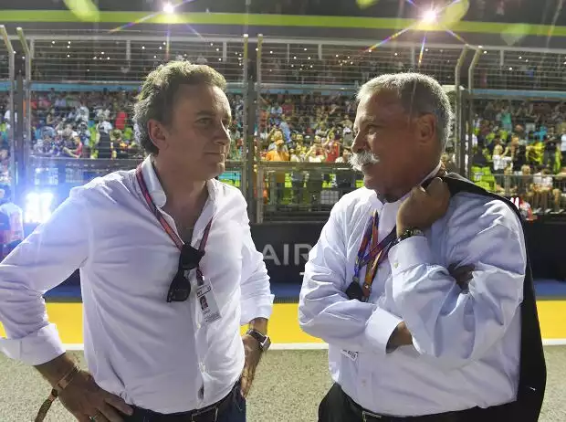 Titel-Bild zur News: Alejandro Agag und Chase Carey