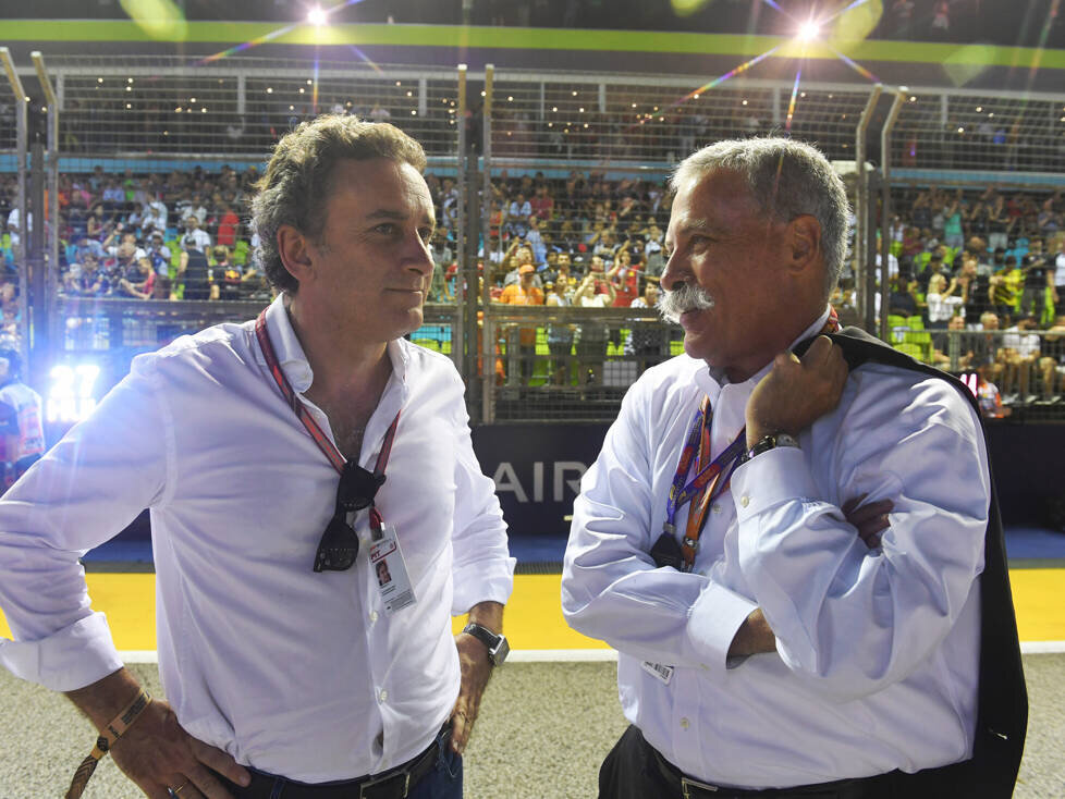 Alejandro Agag und Chase Carey