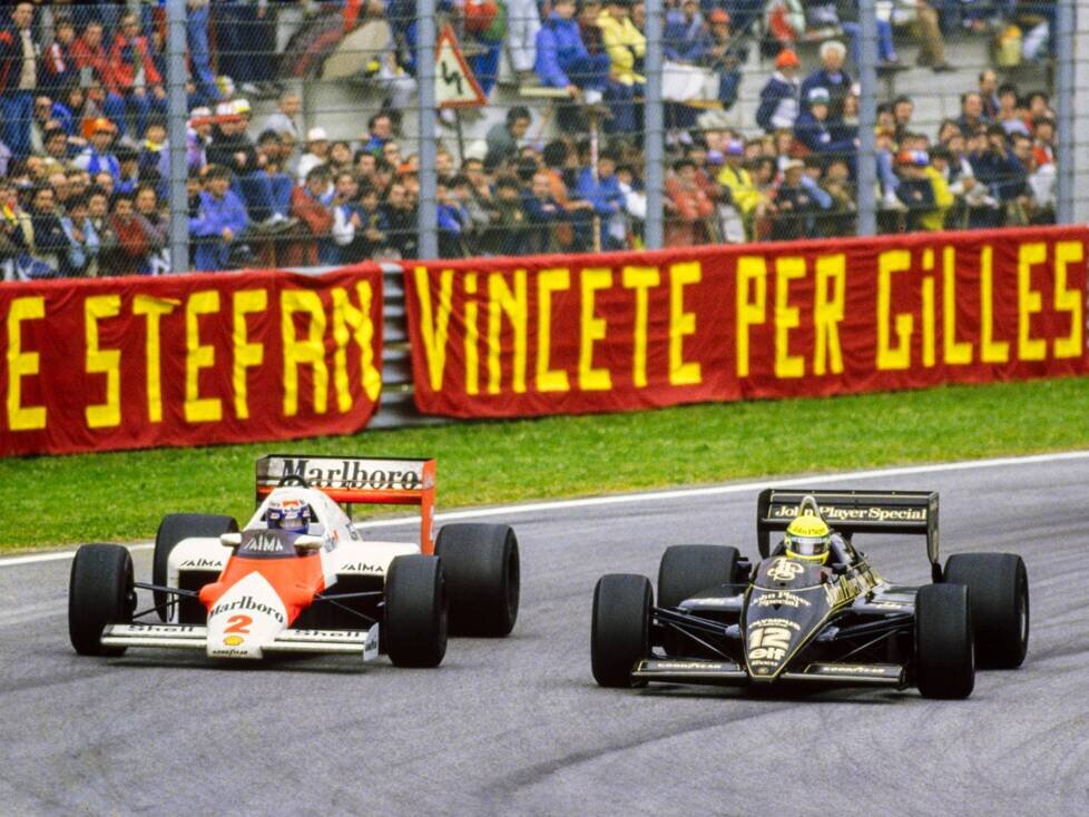 Alain Prost, Ayrton Senna