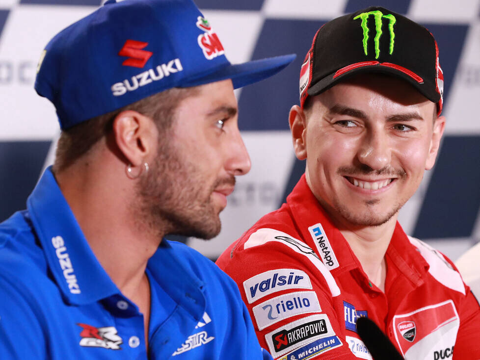 Andrea Iannone, Jorge Lorenzo