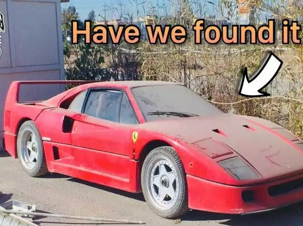 Hussein's Ferrari F40 Found Lead Titel-Bild zur News: Hussein's Ferrari F40 Found Lead