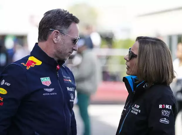 Titel-Bild zur News: Christian Horner, Claire Williams