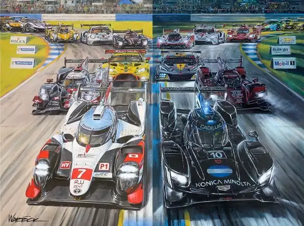 WEC, IMSA, Plakat, 12h Sebring, 12 Stunden von Sebring, 1.000 Meilen von Sebring Titel-Bild zur News: WEC, IMSA, Plakat, 12h Sebring, 12 Stunden von Sebring, 1.000 Meilen von Sebring