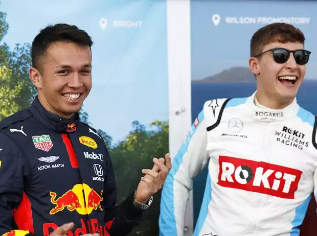 Titel-Bild zur News: Alexander Albon, George Russell