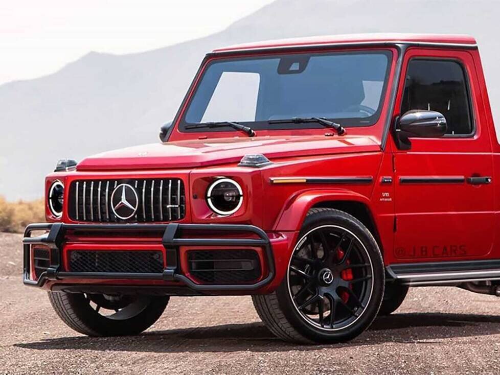 Mercedes G-Class Pickup Renderings