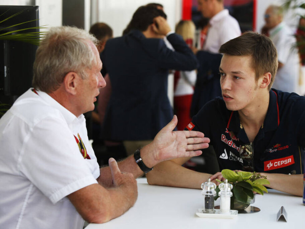 Daniil Kwjat, Helmut Marko