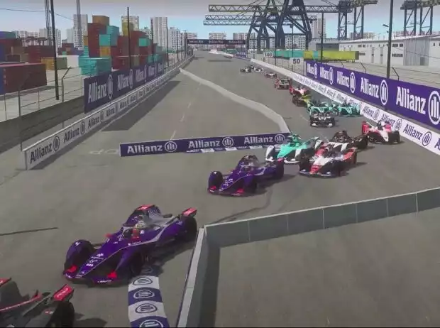 Formel E "Race at Home Challenge" Titel-Bild zur News: Formel E "Race at Home Challenge"
