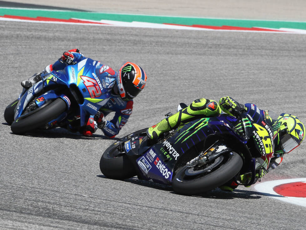 Alex Rins, Valentino Rossi