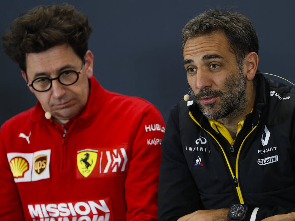 Cyril Abiteboul, Mattia Binotto