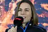 Bild zum Inhalt: Claire Williams: Dank Zoom komme ich endlich auch mal zu Wort!