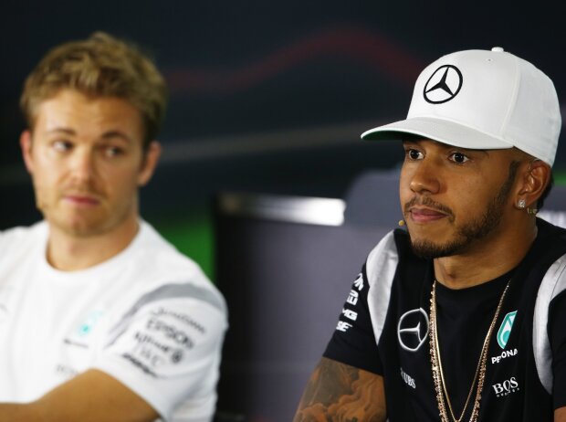 Lewis Hamilton, Nico Rosberg Lewis Hamilton, Nico Rosberg