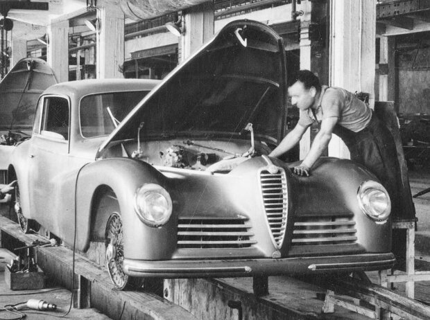 Fabrik von Alfa Romeo