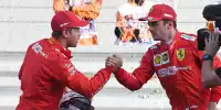 Bild zum Inhalt: Vettel-Aus bei Ferrari: So reagiert Teamkollege Charles Leclerc