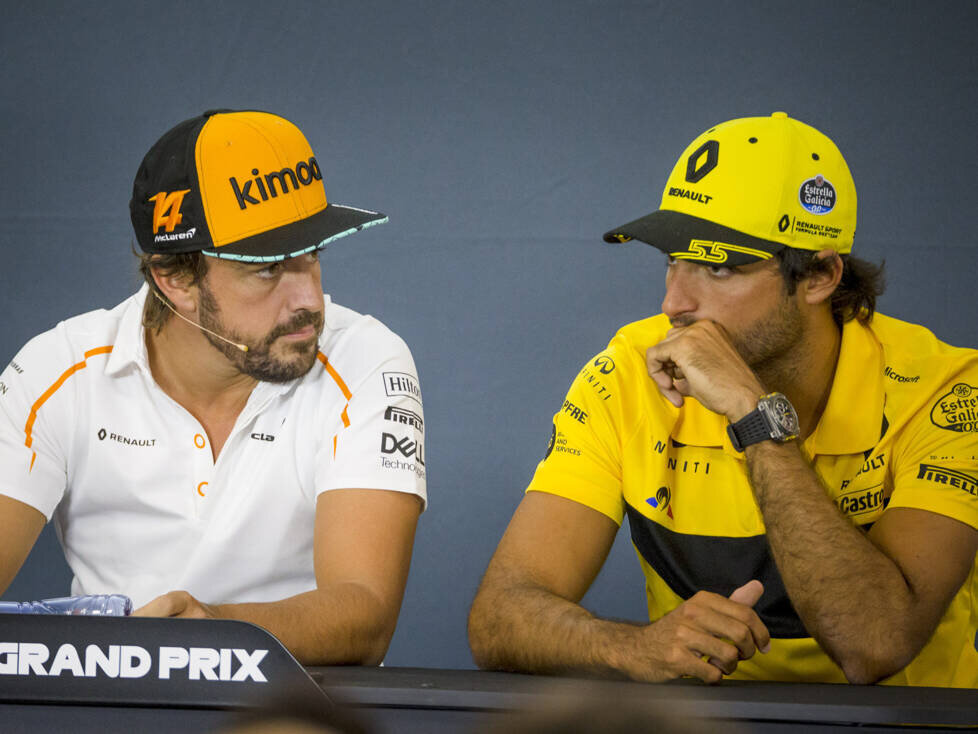 Fernando Alonso, Carlos Sainz