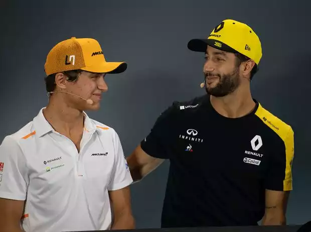 Titel-Bild zur News: Lando Norris, Daniel Ricciardo