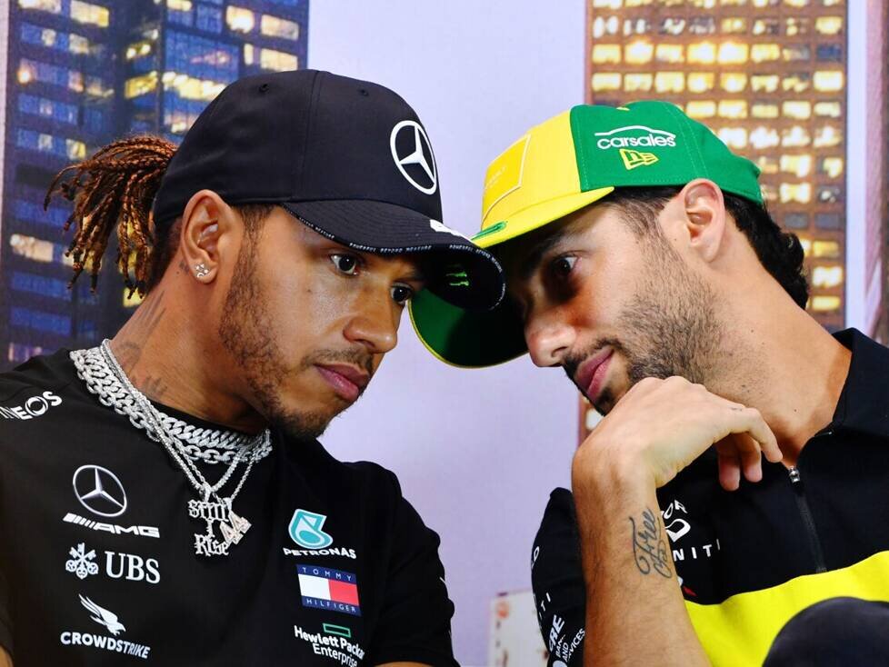 Lewis Hamilton, Daniel Ricciardo