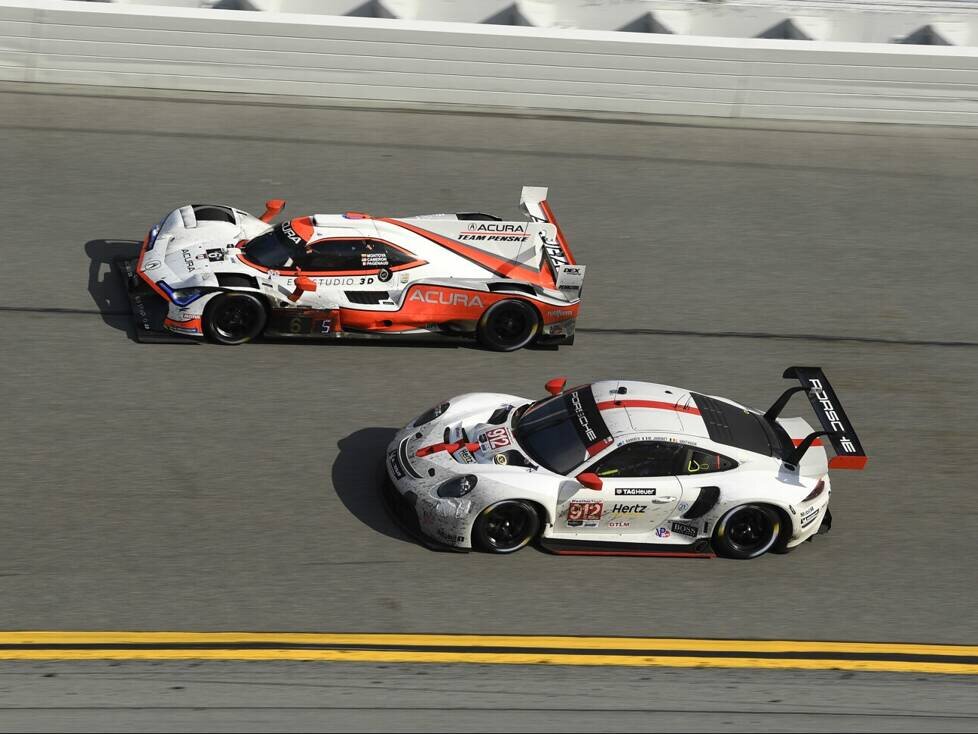 Juan Pablo Montoya, Simon Pagenaud, Laurens Vanthoor, Earl Bamber