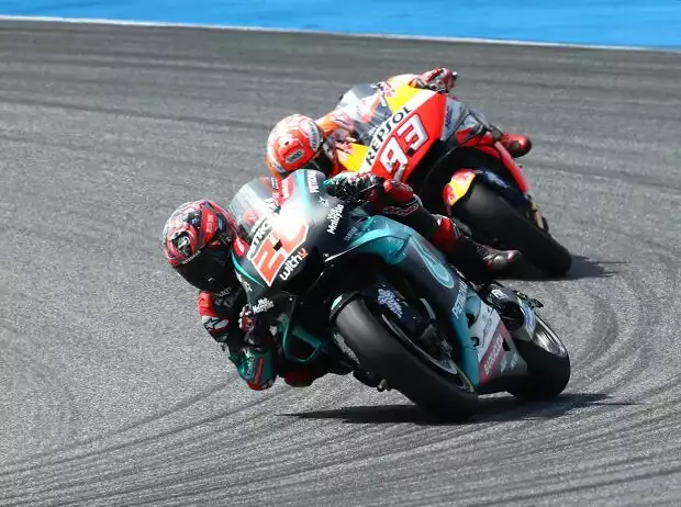 Fabio Quartararo, Marc Marquez Titel-Bild zur News: Fabio Quartararo, Marc Marquez