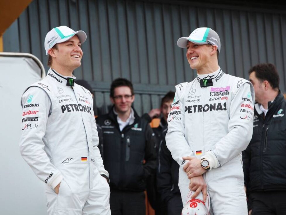 Nico Rosberg, Michael Schumacher