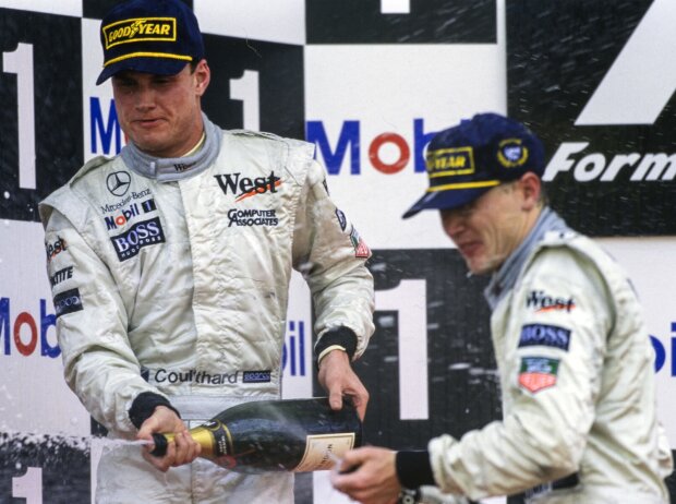 David Coulthard, Mika Häkkinen David Coulthard, Mika Häkkinen