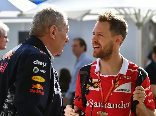Helmut Marko, Sebastian Vettel Titel-Bild zur News: Helmut Marko, Sebastian Vettel