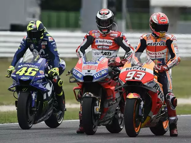 Jorge Lorenzo, Marc Marquez Titel-Bild zur News: Jorge Lorenzo, Marc Marquez