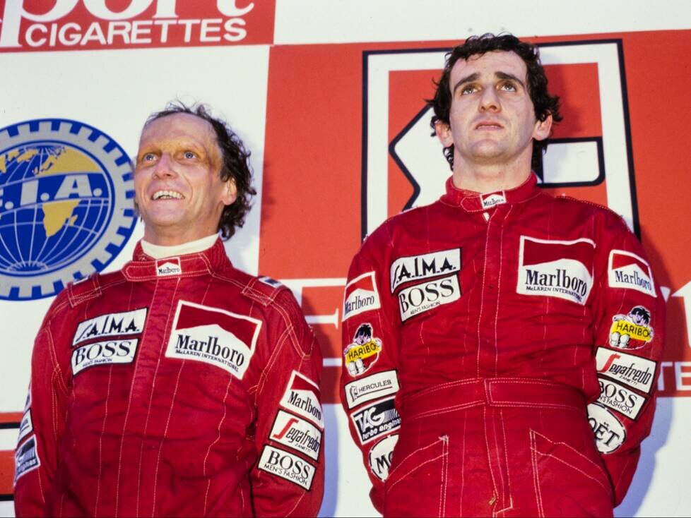 Alain Prost, Niki Lauda