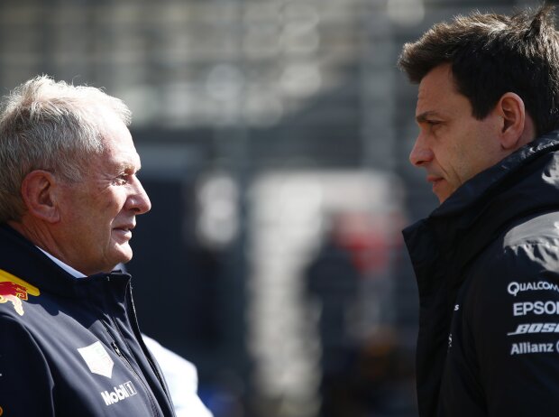 Helmut Marko, Toto Wolff Helmut Marko, Toto Wolff