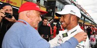 Bild zum Inhalt: Hamilton: Lauda dachte immer nur ans Racing, selbst kurz vor seinem Tod