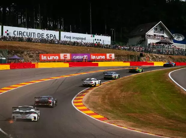 Renn-Action bei den 24h Spa 2019 Titel-Bild zur News: Renn-Action bei den 24h Spa 2019