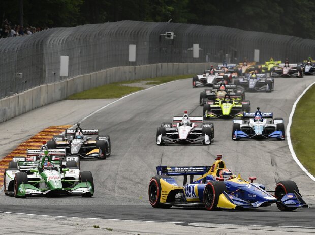 IndyCar-Action in Elkhart Lake 2019