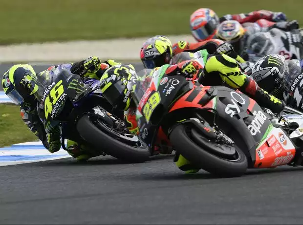 Valentino Rossi, Andrea Iannone Titel-Bild zur News: Valentino Rossi, Andrea Iannone