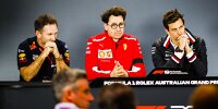 Christian Horner, Mattia Binotto, Toto Wolff