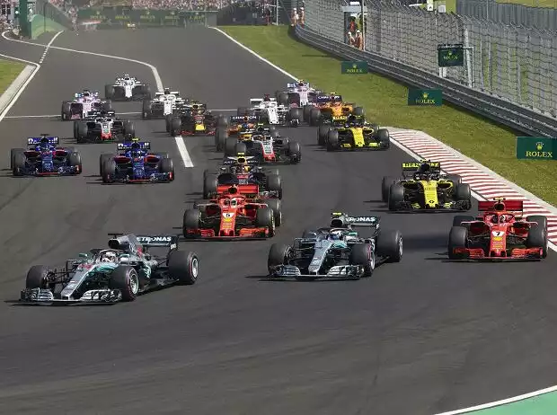 Lewis Hamilton, Valtteri Bottas, Kimi Räikkönen, Sebastian Vettel, Nico Hülkenberg, Pierre Gasly, Brendon Hartley Titel-Bild zur News: Lewis Hamilton, Valtteri Bottas, Kimi Räikkönen, Sebastian Vettel, Nico Hülkenberg, Pierre Gasly, Brendon Hartley