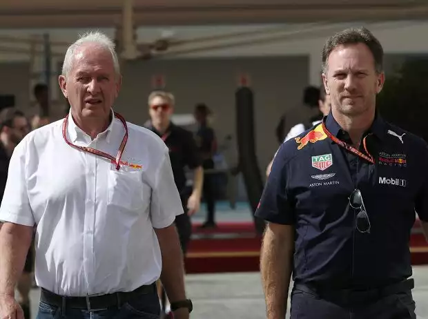 Helmut Marko, Christian Horner Titel-Bild zur News: Helmut Marko, Christian Horner