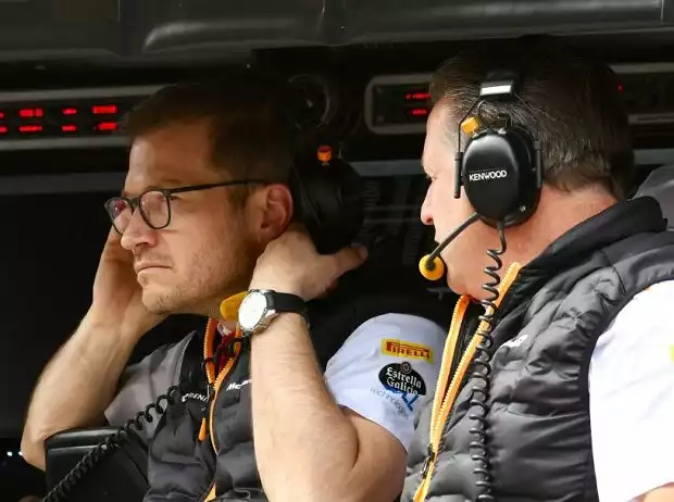 Andreas Seidl, Zak Brown Titel-Bild zur News: Andreas Seidl, Zak Brown