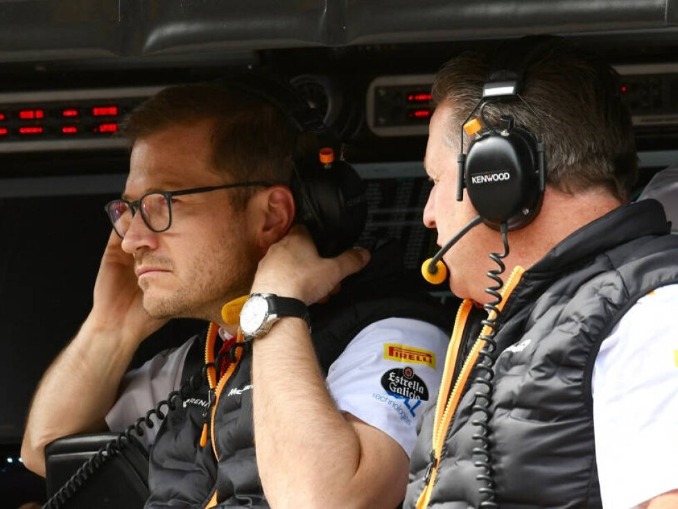 Andreas Seidl, Zak Brown