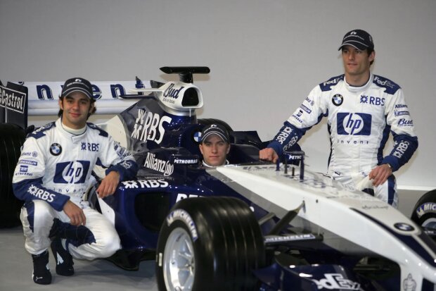 Antonio Pizzonia Nick Heidfeld Mark Webber Williams Williams F1Red Bull Red Bull F1 ~Antonio Pizzonia, Nick Heidfeld und Mark Webber ~ Antonio Pizzonia Nick Heidfeld Mark Webber Williams Williams F1Red Bull Red Bull F1 ~Antonio Pizzonia, Nick Heidfeld und Mark Webber ~