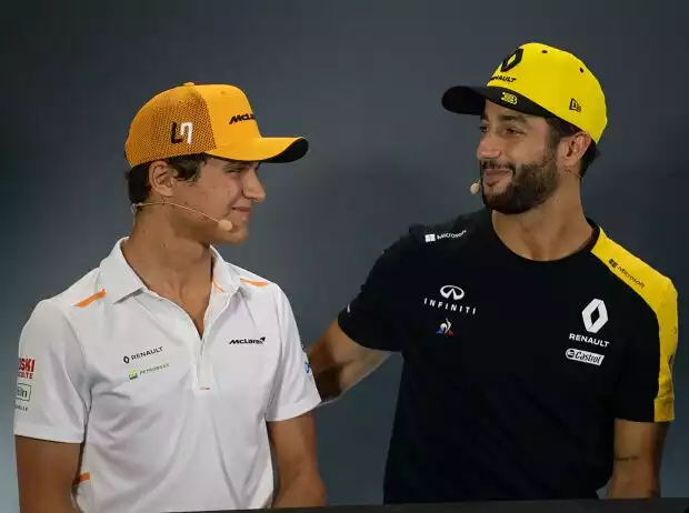 Lando Norris, Daniel Ricciardo Titel-Bild zur News: Lando Norris, Daniel Ricciardo