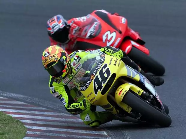 Valentino Rossi, Max Biaggi Titel-Bild zur News: Valentino Rossi, Max Biaggi