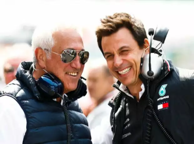 Lawrence Stroll und Toto Wolff Titel-Bild zur News: Lawrence Stroll und Toto Wolff