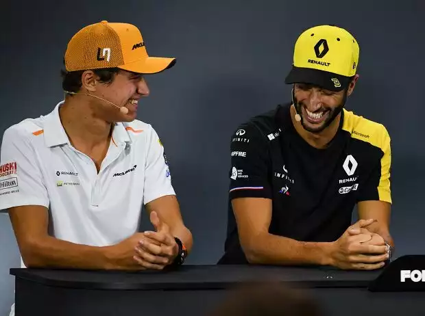Lando Norris, Daniel Ricciardo Titel-Bild zur News: Lando Norris, Daniel Ricciardo