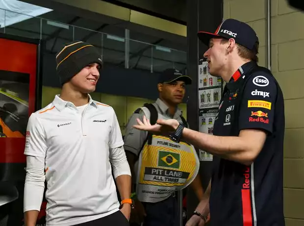 Lando Norris, Max Verstappen Titel-Bild zur News: Lando Norris, Max Verstappen