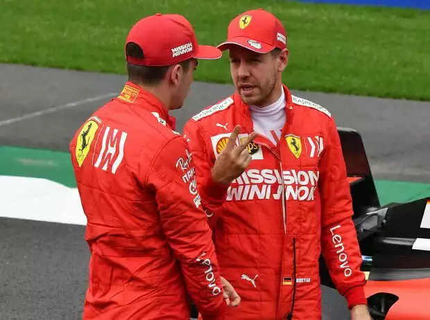 Sebastian Vettel, Charles Leclerc Titel-Bild zur News: Sebastian Vettel, Charles Leclerc