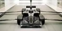 Formel-1-Auto im Windkanal