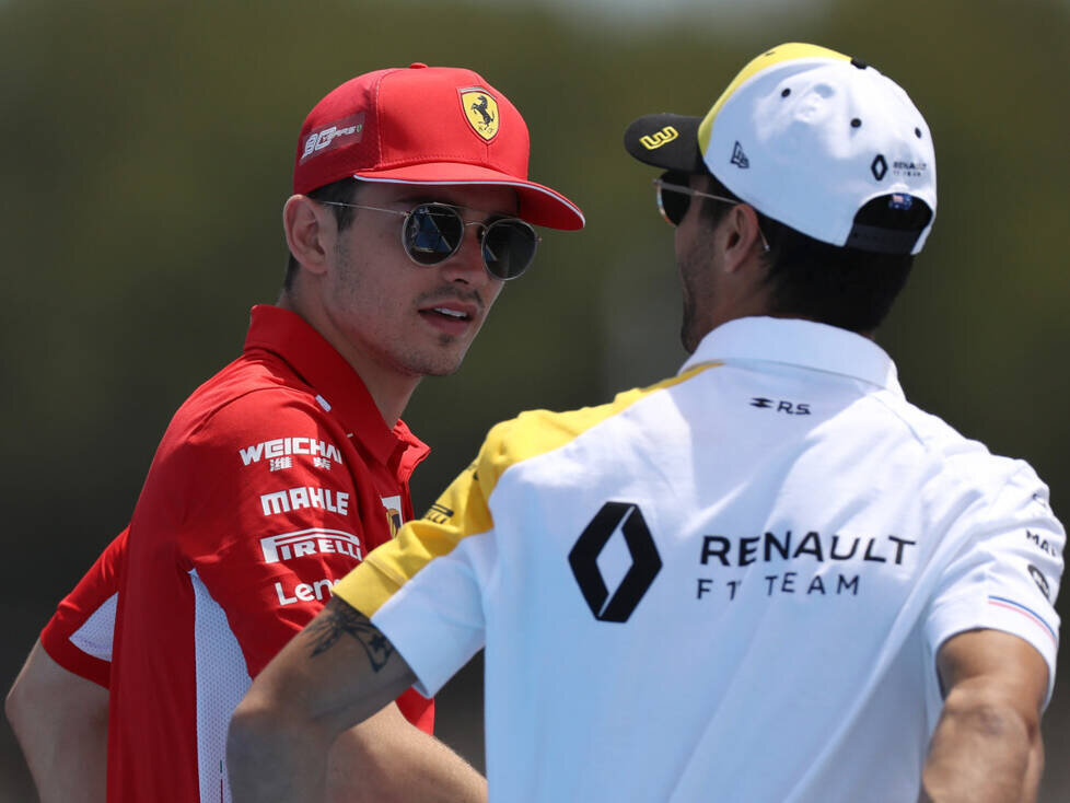 Pierre Gasly, Charles Leclerc, Daniel Ricciardo