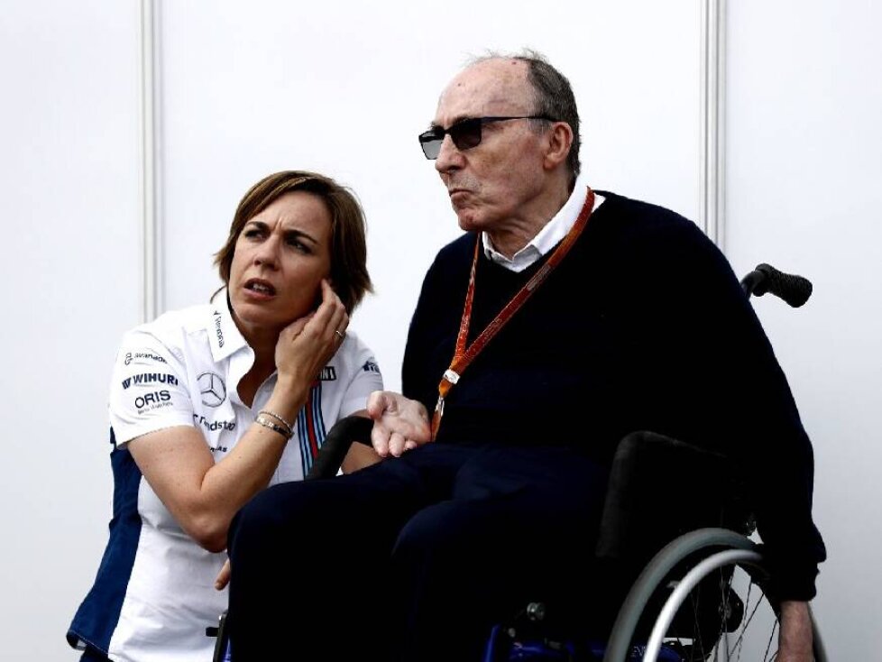 Claire Williams, Frank Williams