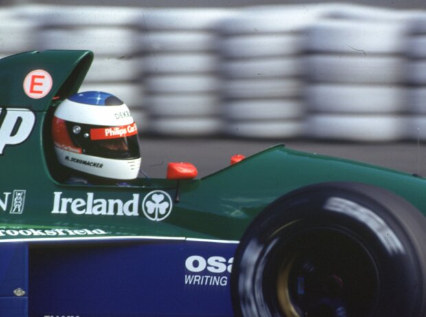 Titel-Bild zur News: Michael Schumacher, Jordan 191